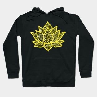 Spotted lotus flower Hoodie